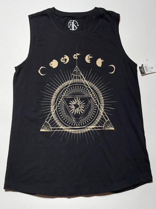 Recycled Karma Tops - NWT Sun and Moon Muscle Tank Top